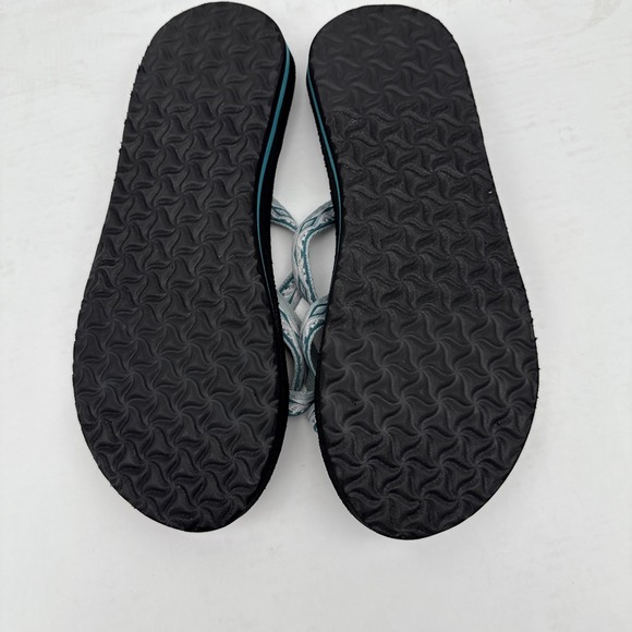 Teva Women's Shoes SZ 5 Olowahu Slip Cross Straps Sari Ribbon Sandals Flip Flops - Picture 14 of 16